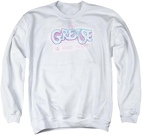 Crewneck Sweatshirt: Grease- Grease Is The Word Size S