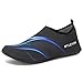 CIOR Mutifunctional Barefoot Shoes Men Women and Kids Quick-Dry Water Shoes Lightweight Aqua Socks For Beach Pool Surf Yoga Exercise,CT18,H.Blue,40.41