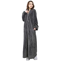zipped dressing gowns amazon