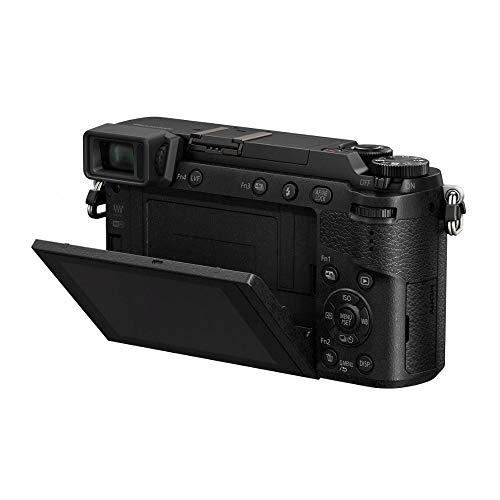 Panasonic LUMIX GX85 4K Digital Camera, 12-32mm and 45-150mm Lens Bundle, 16 Megapixel Mirrorless Camera Kit, 5 Axis In-Body Dual Image Stabilization, 3-Inch Tilt and Touch LCD, DMC-GX85WK (Black)