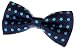 Classic Polka Dots Woven Microfiber Pre-tied Bow Tie (5") - Various Colors primary