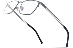 FONEX Pure Titanium Glasses Frame Men Square Eyeglasses Optical Eyewear F85779