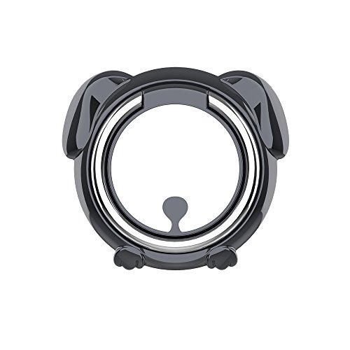 Kanzd Mobile Phone Holder Metal Finger Mirror Ring Stand Holder Phone Bracket Mount Holder Stand (A)