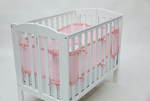 mesh mini crib bumper