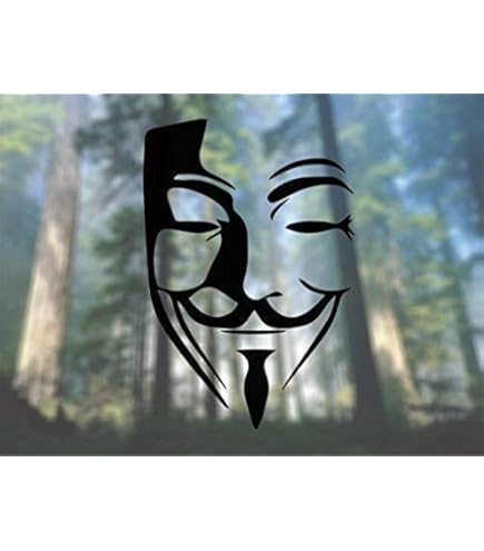 Rdw Anonymous Occupy America Cell Phone Sticker Decal Die Cut | Desertcart