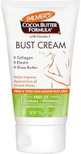 Palmer's Cocoa Butter Formula Bust Cream 125g Firming Toning Skin Elasticity view 2