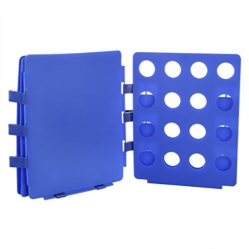 LUOYIMAN T-shirts Folding Board  Portable Plastic Magic Fast Clothes Folder Non-slip(Blue)