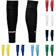 Lion Sportswear Soccer Sock Leg Sleeves To Accompany Grip Socks - Fits Over Calf/Shin Guards - Variety Of Colours