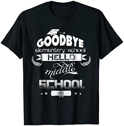 Hello Middle School - Graduation Elementary School T-Shirt