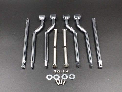 Saddle bag Support Bars Mounts Bracket For Kawasaki Honda Yamaha Suzuki Harley