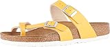 Birkenstock Women's Mayari Sandal Graceful Amber Yellow Birko Flor Size 42 M EU