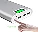 NewNow Portable 20000mAh Power Bank USB External Battery Pack Backup Battery Power Charger with 3 Port USB Output for SmartPhones and Tablets