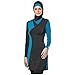 Full Cover Muslim Swimwear for Women Modest Islamic Swimsuits With Hijab SPF