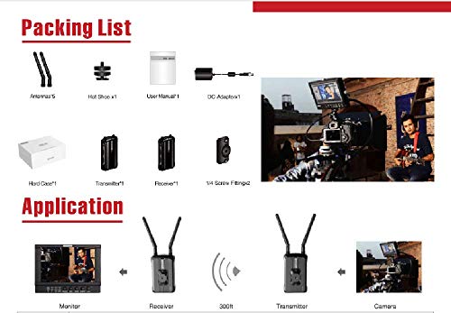 Hollyland Mars 300 Dual HDMI Input/Output Transmitter and Receiver Set Wireless HD Video Transmission System - Thumbnail 7