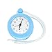 UPIT Water Resistance Clock with String 4.72 x 1.57 x 5.71 inch, (Blue)