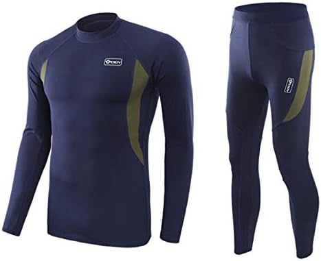 メンズ ヒートテック 長袖 裏起毛 防寒インナー 人気の製品 ロングタイツ パワーストレッチ 保温肌着 上下セット