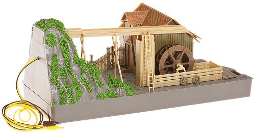Faller 130225 Mill with waterwheel with pump HO Scale Building Kit