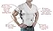 ConcealmentClothes Men’s V-Neck Undercover- Concealed Carry Holster Shirt (Large, White)