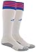 adidas Copa Zone Cushion II Soccer Socks (1-Pack), White/Shock Blue/Solar Red/Light Onix, Large