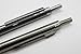 2PCS PACK 4 in 1 Multi-Function Pen 4 Colors Pen with 0.5mm Mechanical Pencil and Black/Red/Blue Ballpoint Pen in Gift Package (2PCS PACK, Gun black)