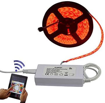 Jiawen Zigbee RGB LED Light Strip with Philips Hue and Homekit control Smart Home Phone APP Control , rgb