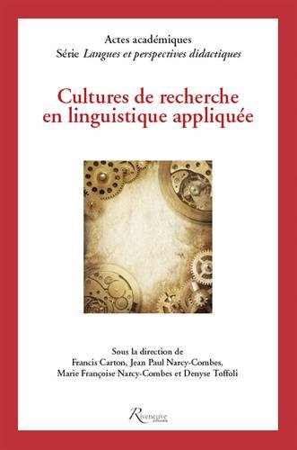 Cultures de recherche en linguistique appliquée