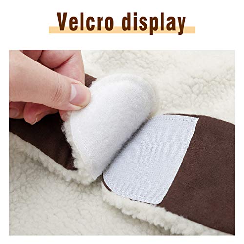 BINGPET Dog Winter Coat Cold Weather Dog Clothes, Windproof Fall