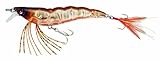 Yo-Zuri Crystal 3D Shrimp Slow Sinking Lure, Holographic Ultra Violet Rootbeer, 3 1/2-Inch