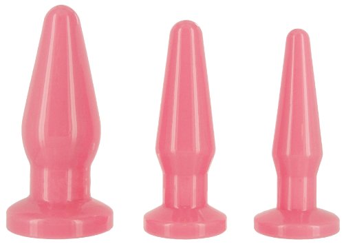 Lynx Filling 3plug Anal Trainer Set Pink