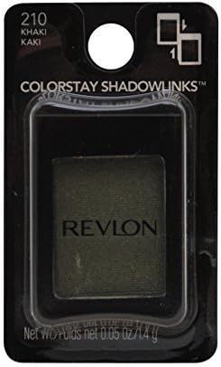 Revlon Colorstay Shadowlinks Pearl Eye Shadow, 210 Khaki, 0.05 oz