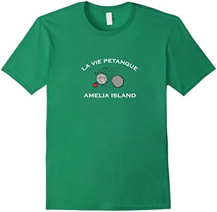 Men's La Vie Petanque Amelia Island French Boules Petanque Life 2XL Kelly Green
