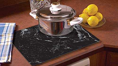 CounterArt 'Red Marble' Design Tempered Glass Instant Counter