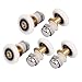Agile-shop 5x Partiality Shower Door ROLLERS /Runners/Wheels/Pulleys diameter 27mm