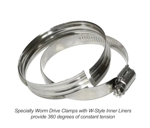 2011-2016 GM 6.6L Duramax Performance Silicone Upper and Lower Coolant Hose Kit photo 6