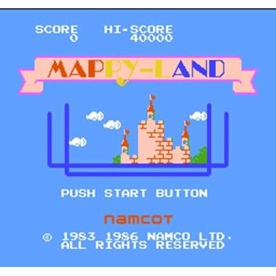 Buy Mappy Land Region Free 8 Bit Game Card For 72 Pin Video Game Player Online At Lowest Price In Greece B0847m5g