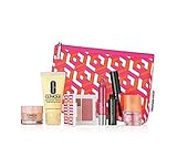 Clinique 7 Piece Cosmetic Makeup Bag Gift Set For