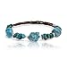 $100Tag Natural Turquoise Certified Navajo Native Adjustable Wrap Bracelet 12867 Made by Loma Siiva