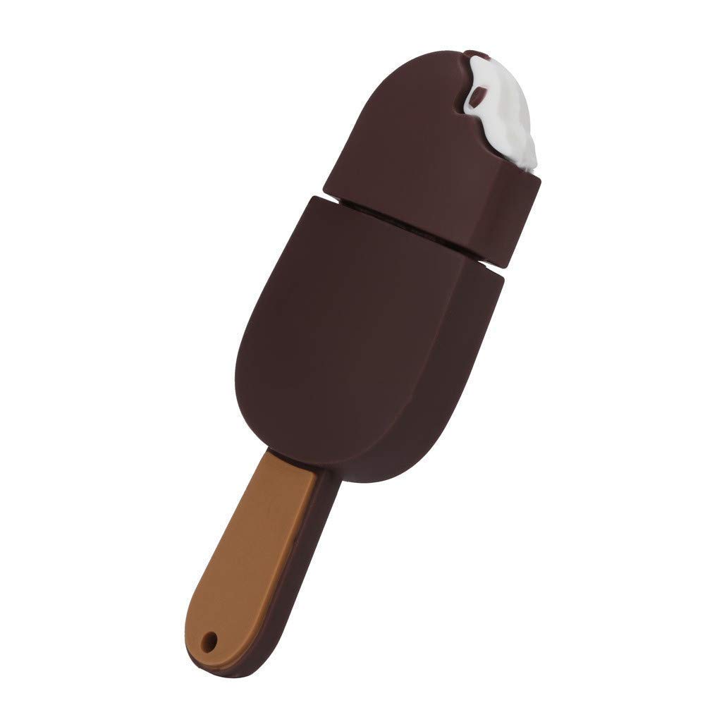Ice Cream 16GB Summer Holiday Sweets USB Flash Pen Drive Memory Thumb Stick Data Storage Brown White