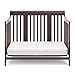 Storkcraft Tuscany 5-in-1 Convertible Crib (Espresso) - Easily Converts to Toddler Bed, Day Bed or Full Bed, Adjustable Mattress Support Base, Mattress Not Included