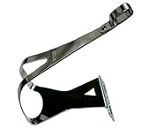 MKS Deep Steel Toeclips Large Chrome
