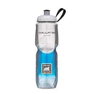 Polar Bottle Sport Insulated Water Bottle – Leak Proof Water Bottles Keep Water Cooler 2X Longer Than a Regular Reusable…