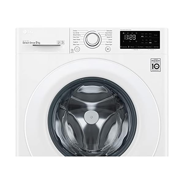 F4V309WNW-AI-DD-9kg-Load-1400rpm-A-Washing-Machine LG V3 F4V308WNW AI DD 9kg Freestanding Washing Machine