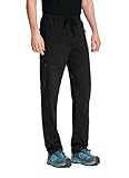 Trailside Supply Co. Men's Light Weight Stretch Elastic-Waist Drawstring Track Running Gym Pants