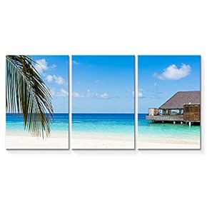 signwin 3 Piece Canvas Wall Art Beautiful Landscape...