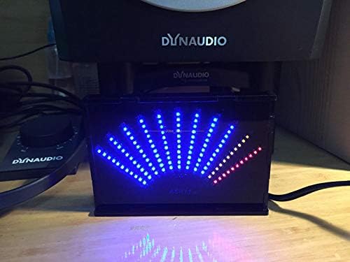 Westsell Fan-Shaped Audio Level Meter Indicator LED Music Spectrum Analyzer Display Kits mp3 Amplifier