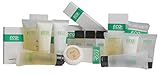 ECO AMENITIES Travel size 0.5oz hotel soap in bulk, White, Green Tea, 400 Count