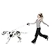 Pet Magasin Retractable Dog Leash with Smooth Retraction - 13 Feet, Dark Blue
