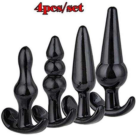Medical Silicone Trainer Kit,Beginner Set,4pcs/Set Soft Plugs Toys for Women and Men