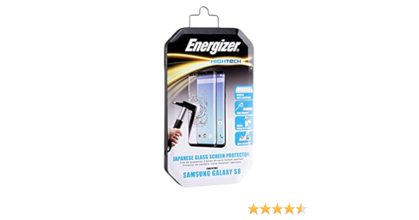 Energizer Enhttgcus8w Hightech Screen Glass Protector Samsung S8 Transparent Screen Protectors Amazon Com Au