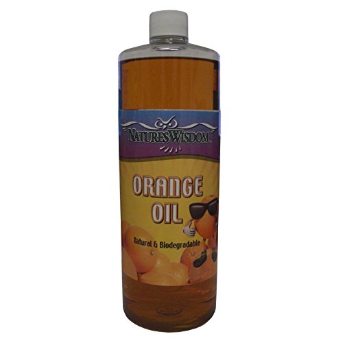 Cold Pressed Orange Oil Concentrate by Nature's Wisdom (D-Limonene)16 oz